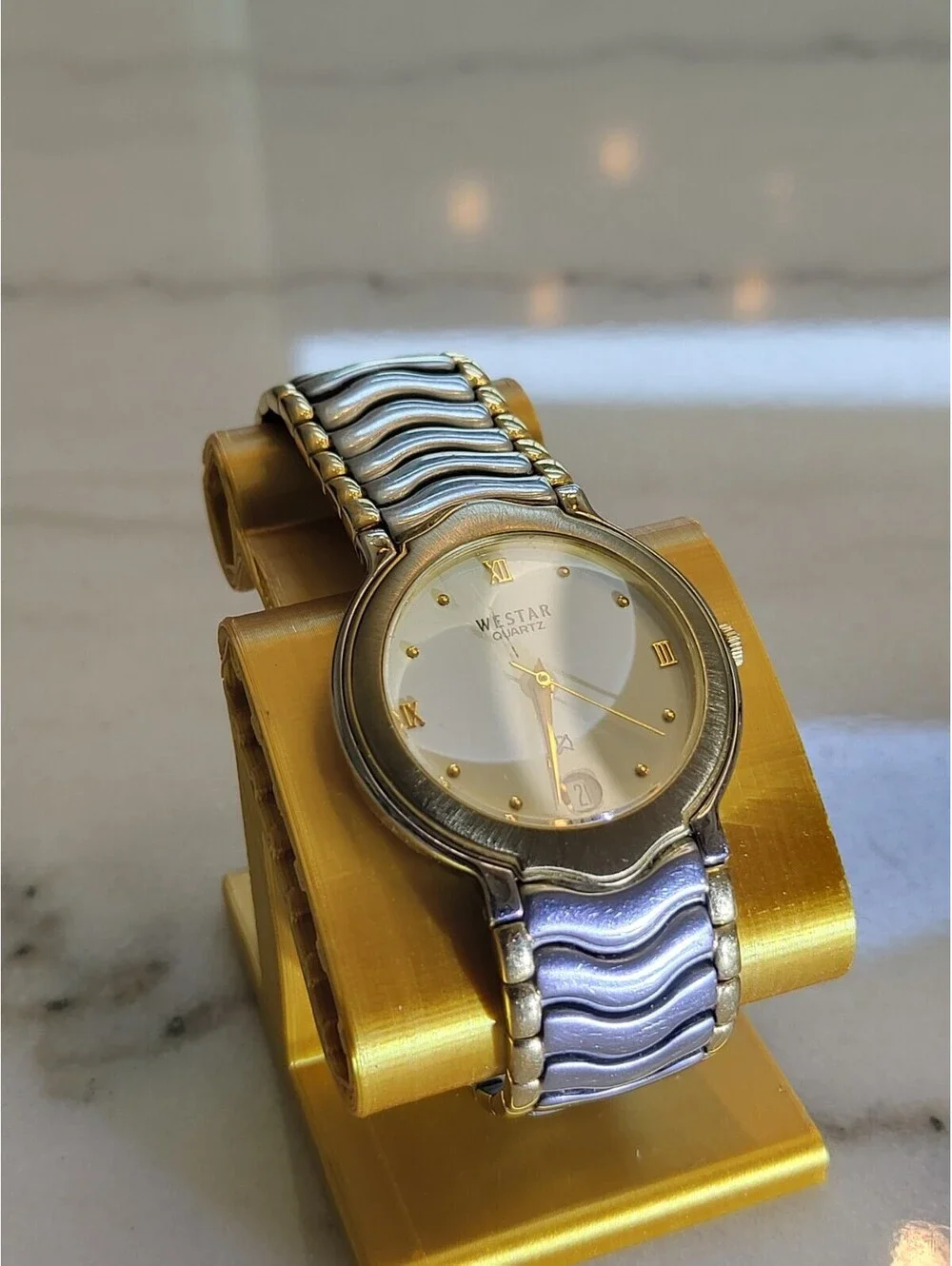 WESTAIR Womens Watch 33mm Working Great 2-tone, Up to 6 3/4